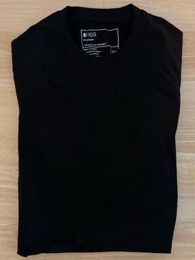 Figs Salta Seamless Longsleeve Underscrub - Black - XXS